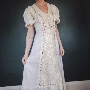 Jody T Vintage Maxi Prairie/Boho Style Dress